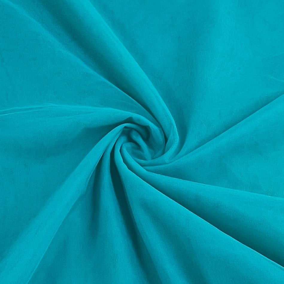 Classic Arctic Blue Solid Net Fabric