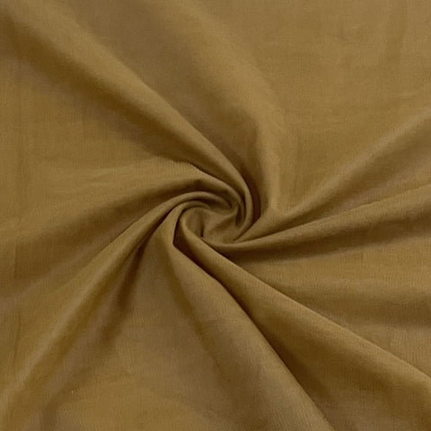 Classic Dark Mustard Solid Net Fabric