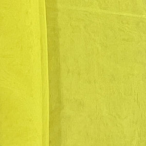 Classic Lemon Yellow Solid Net Fabric