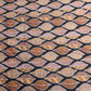 White Leaf Embroidery Sequence Net Fabric