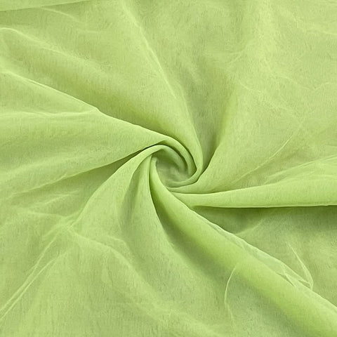 Classic Pear Green Solid Net Fabric