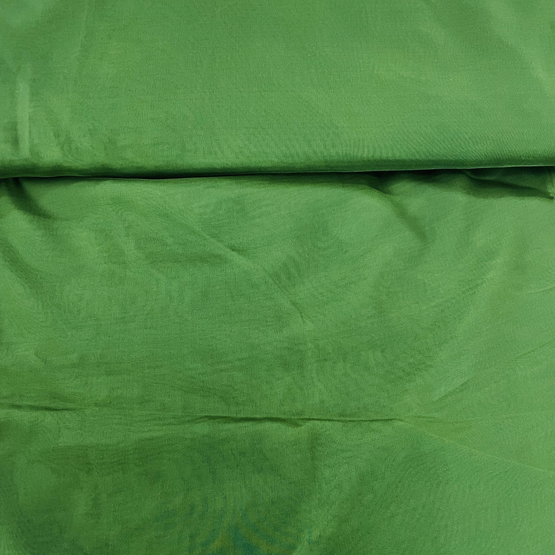 Exclusive Dark Green Solid Organza Fabric