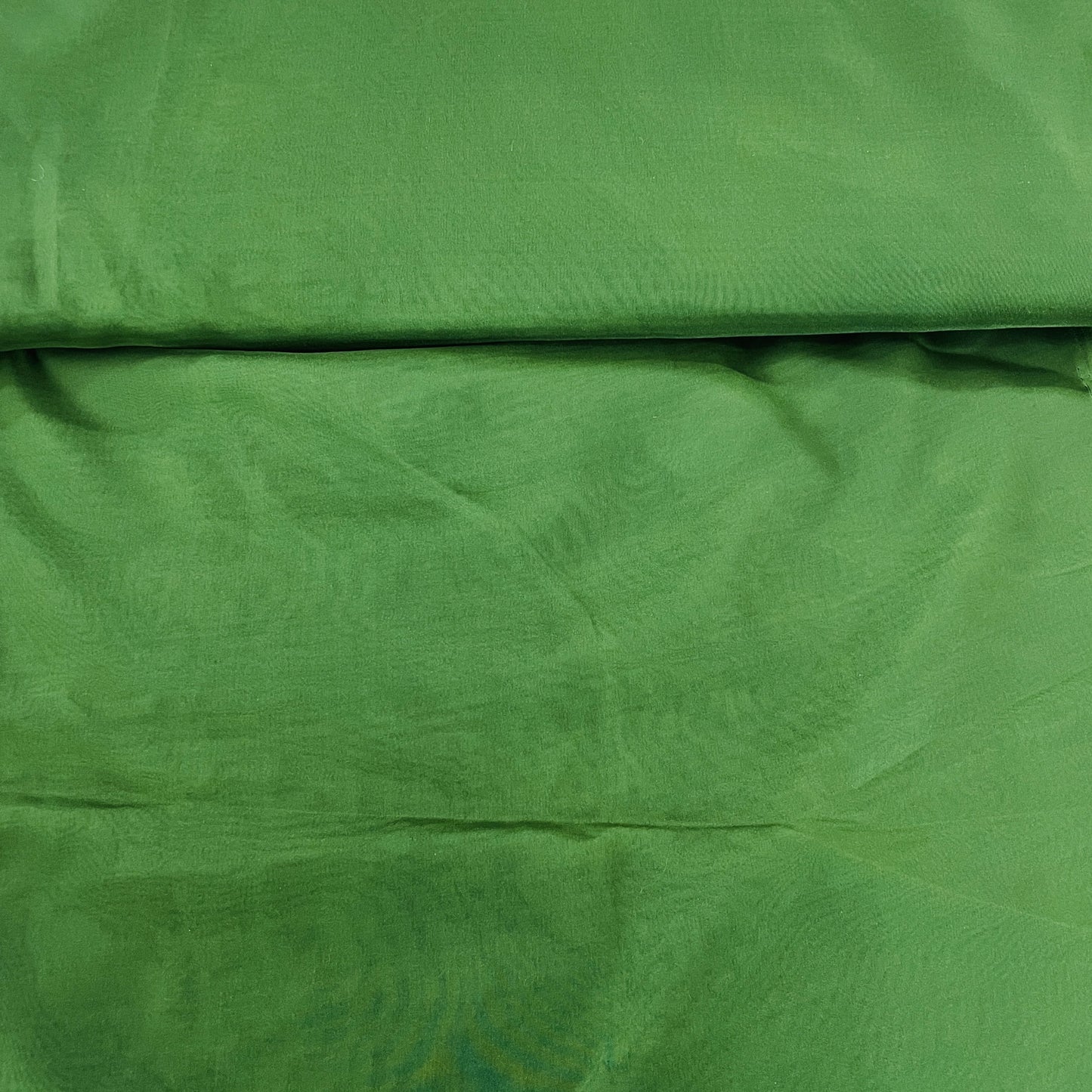 Exclusive Dark Green Solid Organza Fabric