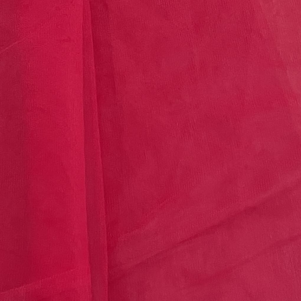 Classic Dark Red Solid Net Fabric