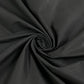 Classic  Black Solid Cotton Dyed Brushing Fabric