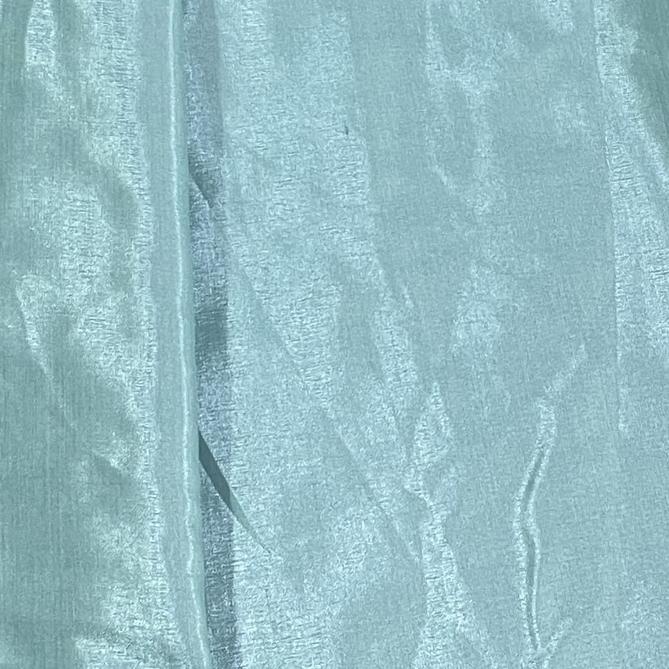 Light Mint Green Solid Shantoon Fabric