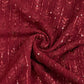 Classic Red Floral Sequence Embroidery Georgette Fabric