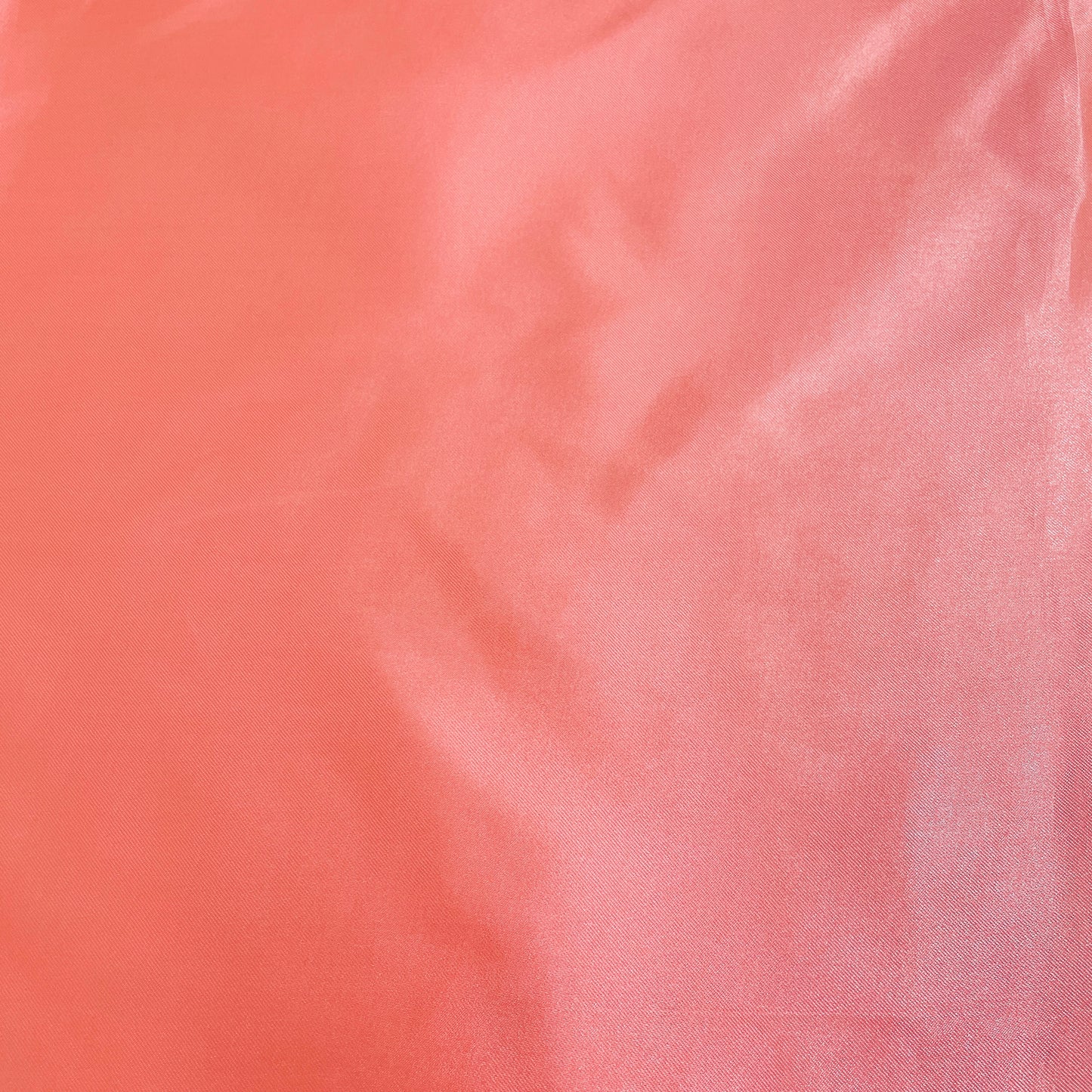Salmon Pink Solid Satin Fabric - TradeUNO