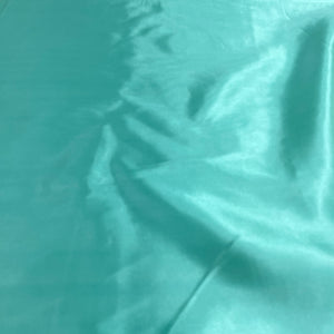 Seafoan Green Solid Satin Fabric - TradeUNO