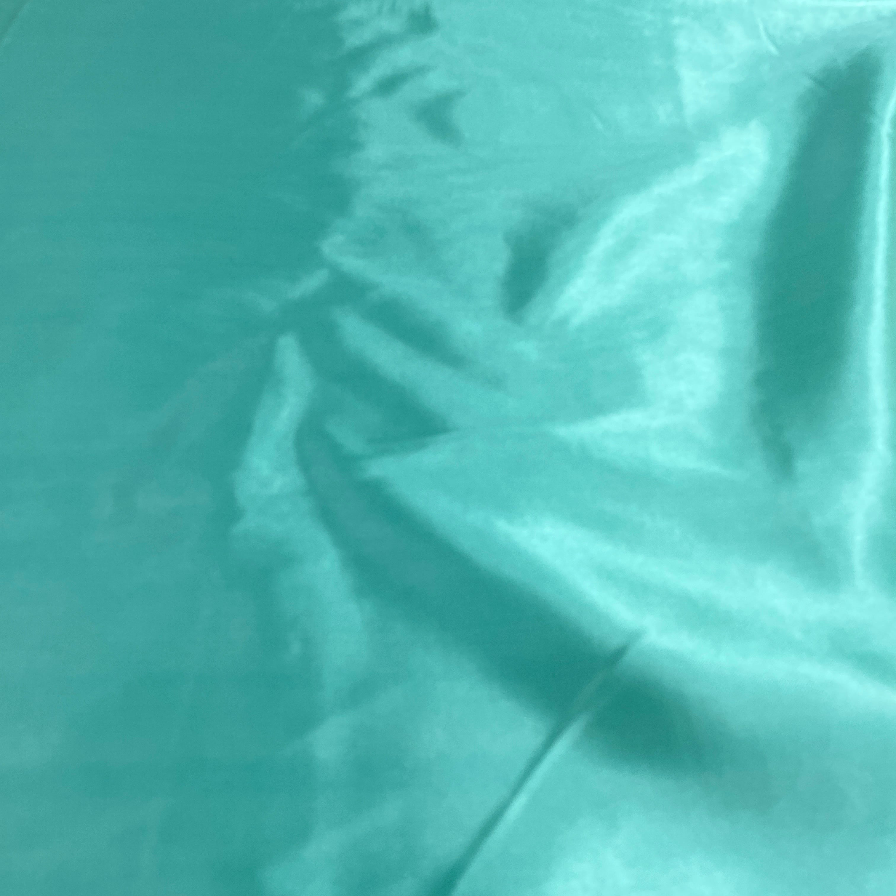 Seafoan Green Solid Satin Fabric - TradeUNO