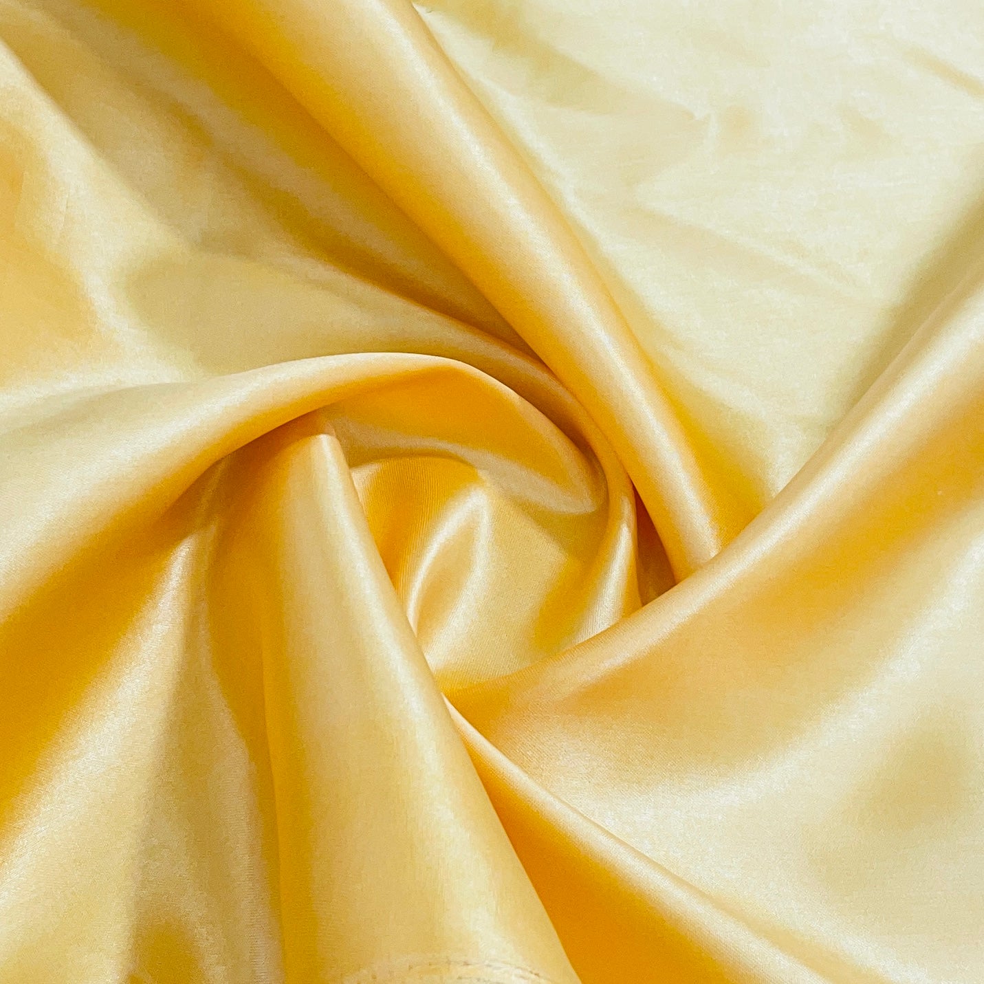 Light Orange Solid Satin Fabric - TradeUNO