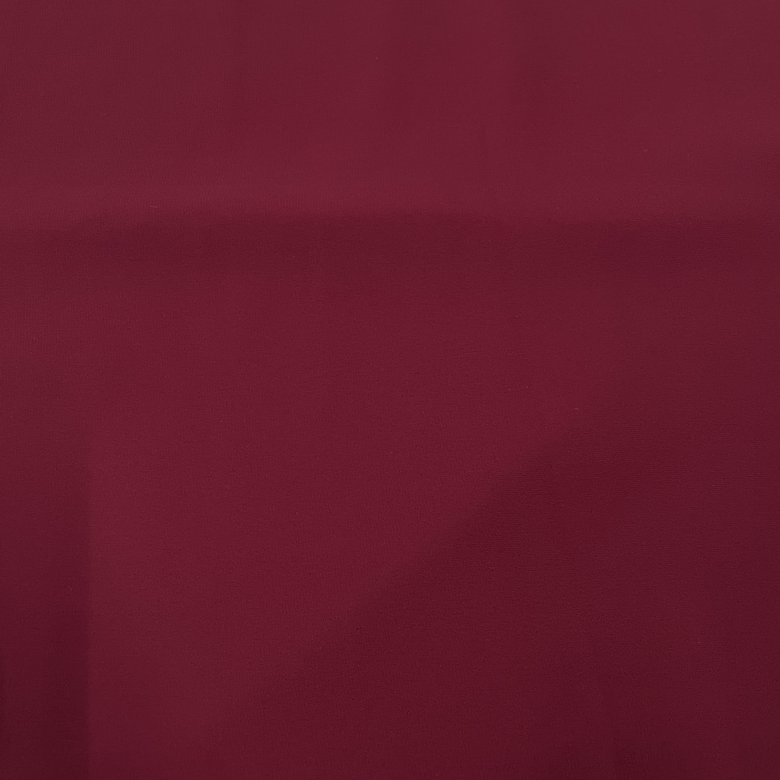 Classic Brick Red Solid Georgette Fabric