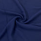 Classic Navy Blue Solid Georgette Fabric