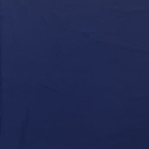 Classic Navy Blue Solid Georgette Fabric