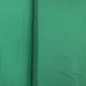 Classic Emerald Green Solid Georgette Fabric