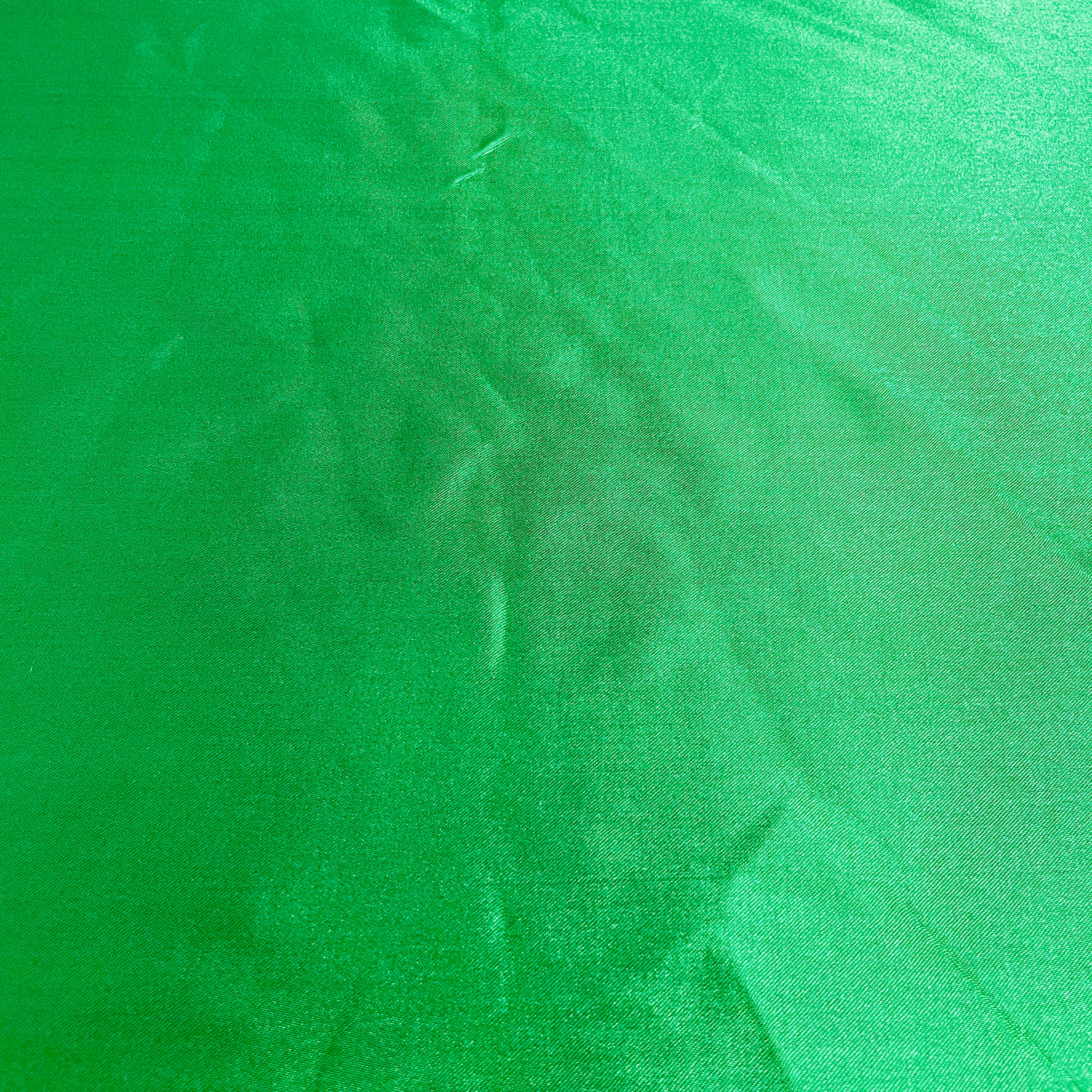 India Green Solid Satin Fabric - TradeUNO