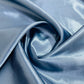 Spruce Blue Solid Satin Fabric - TradeUNO