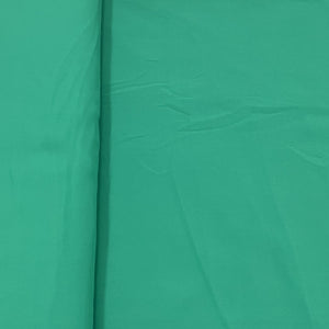 Classic Cool Green Solid Georgette Fabric - TradeUNO