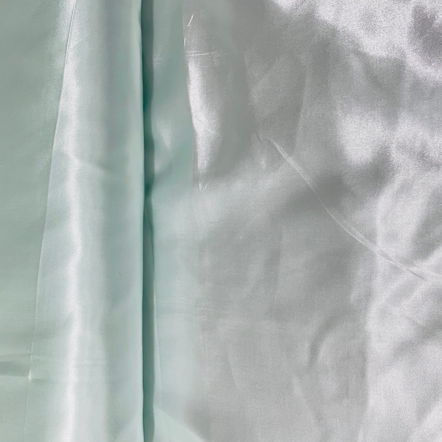 Sea Green Solid Satin Fabric - TradeUNO
