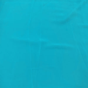 Classic Sky Blue Solid Georgette Fabric