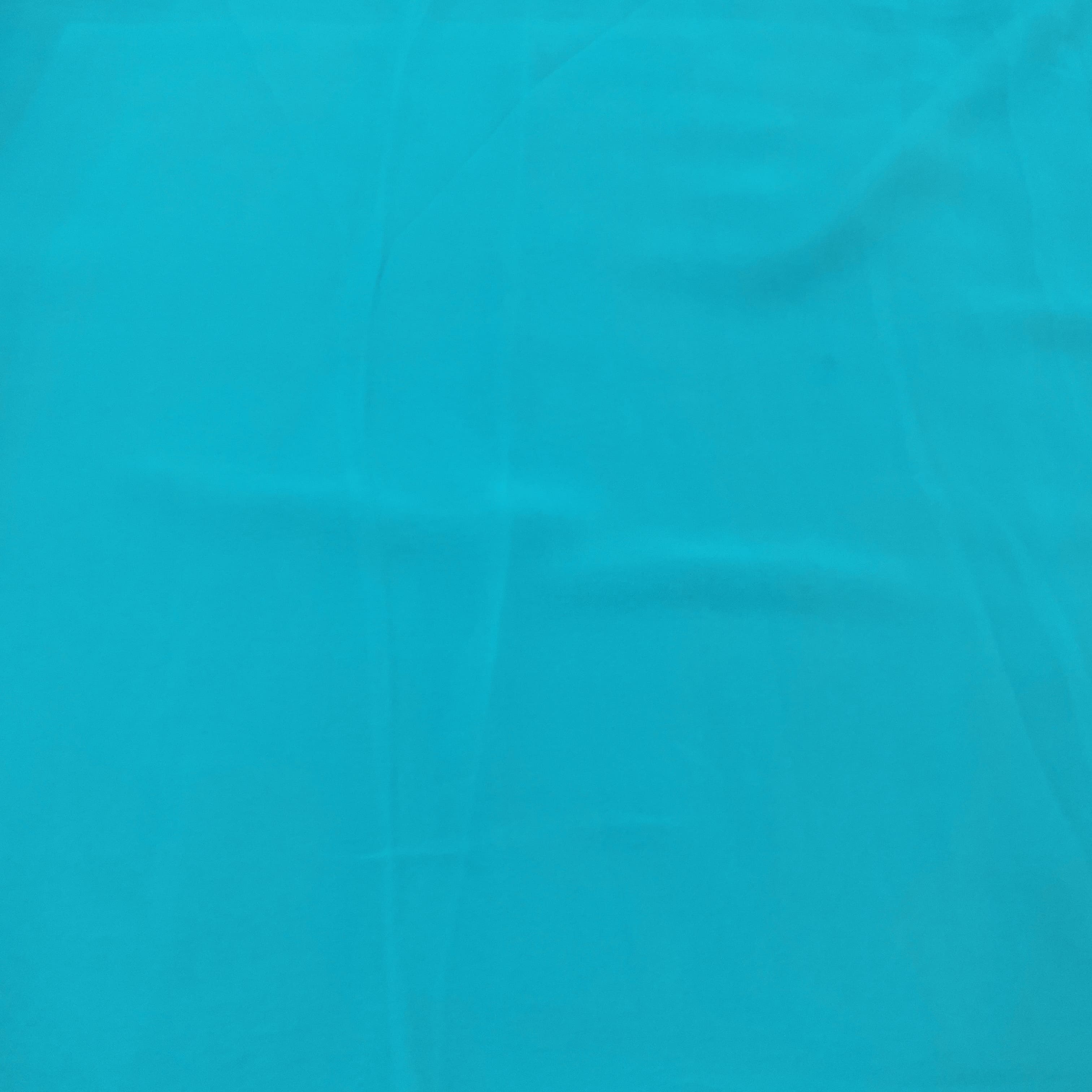 Classic Sky Blue Solid Georgette Fabric