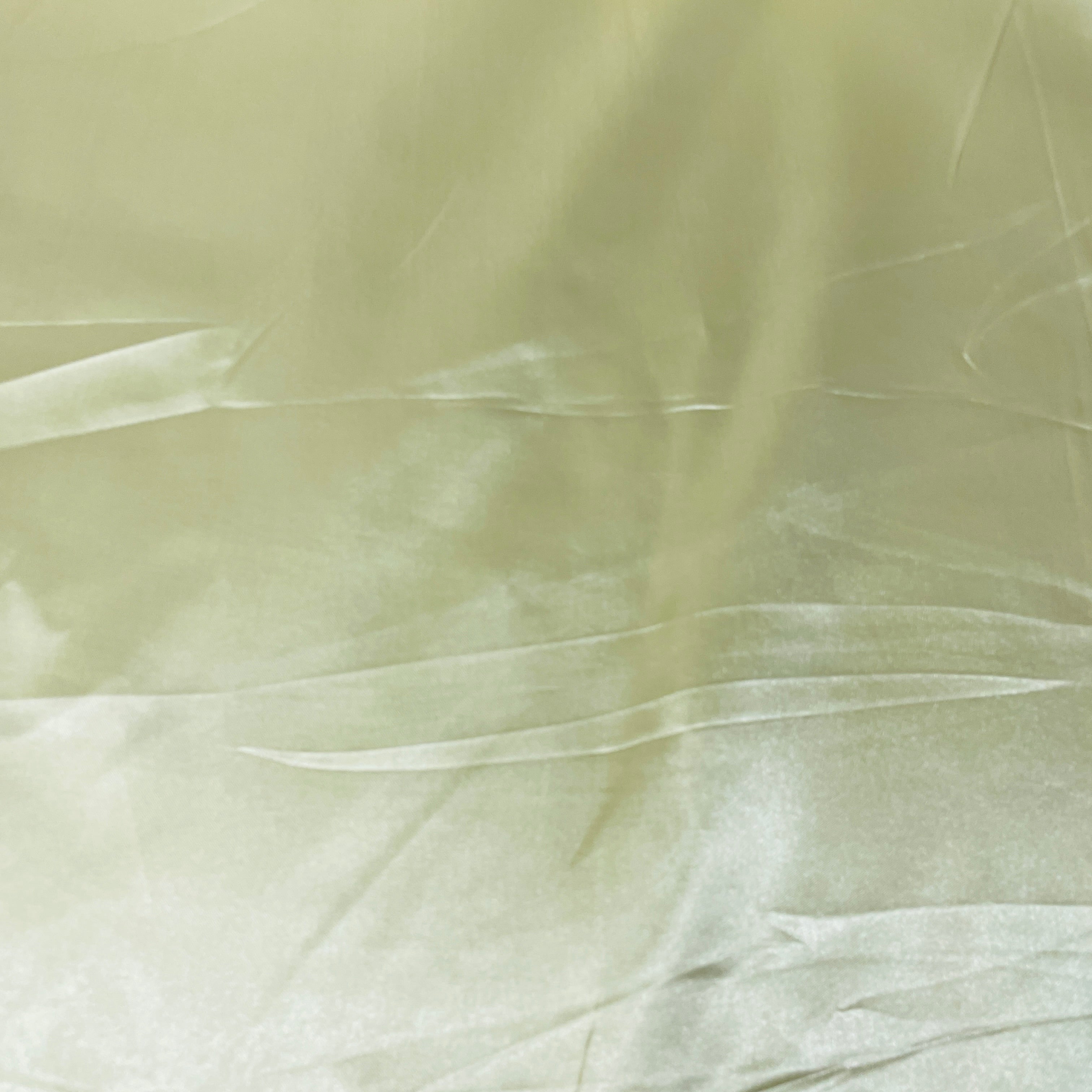 Tea Green Solid Satin Fabric - TradeUNO