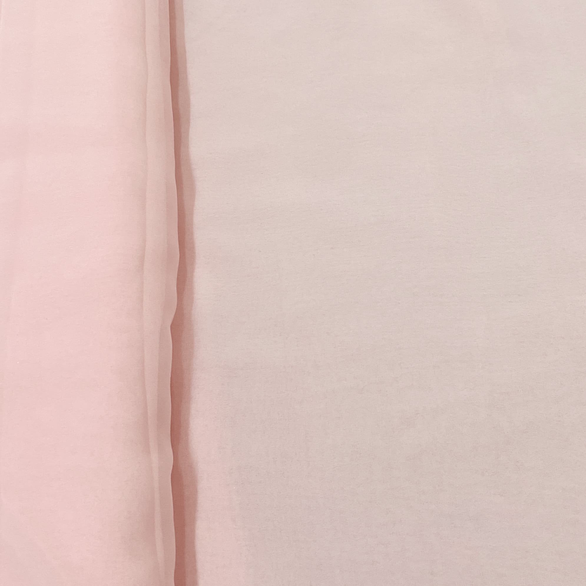 Classic Salmon Pink Solid Georgette Fabric
