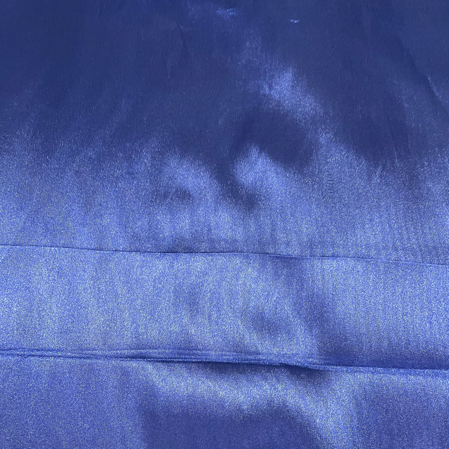 Navy Blue Solid Satin Fabric - TradeUNO