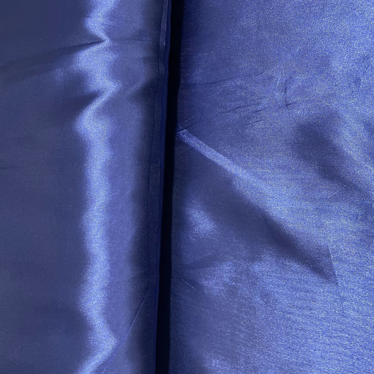 Navy Blue Solid Satin Fabric - TradeUNO