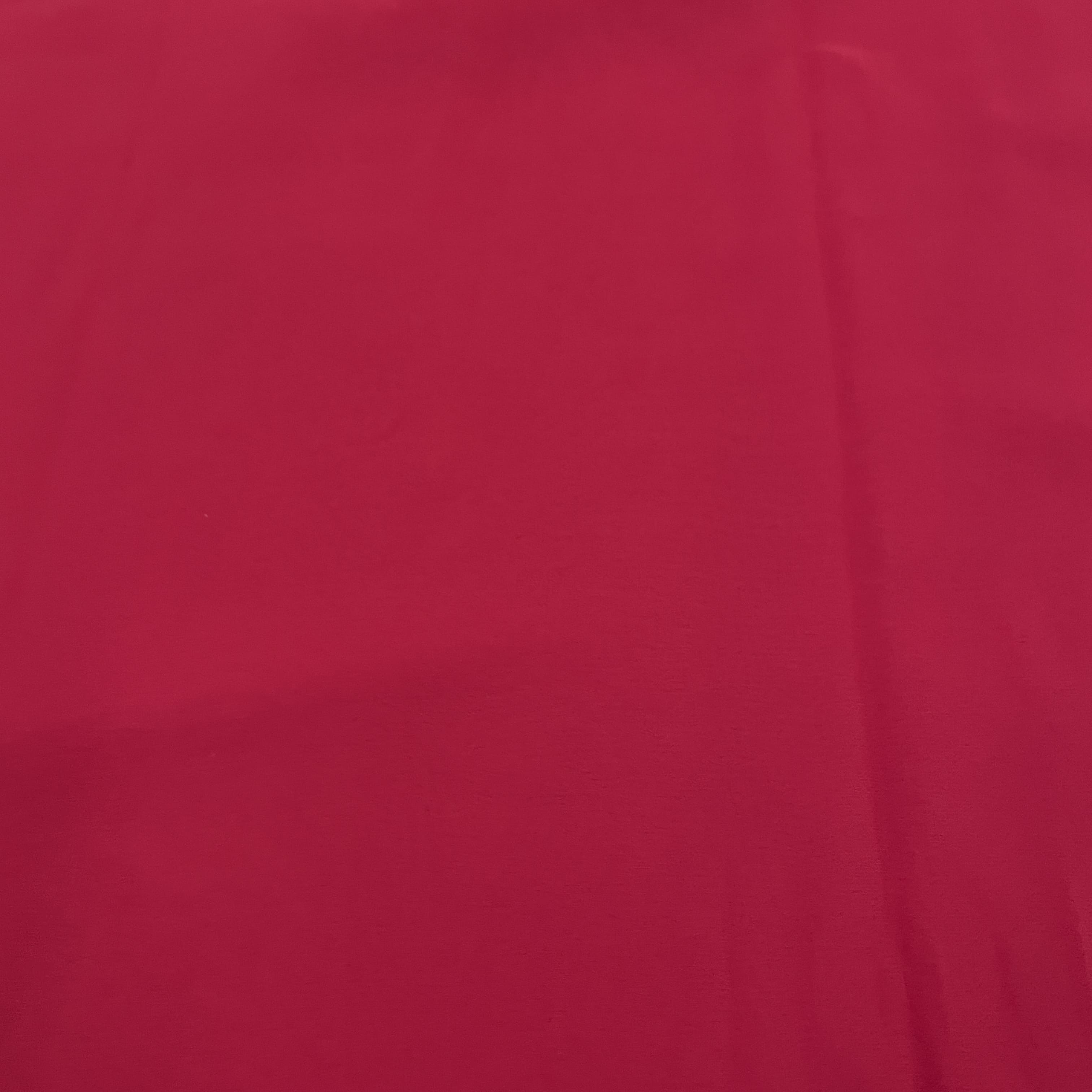 Classic Red Solid Georgette Fabric