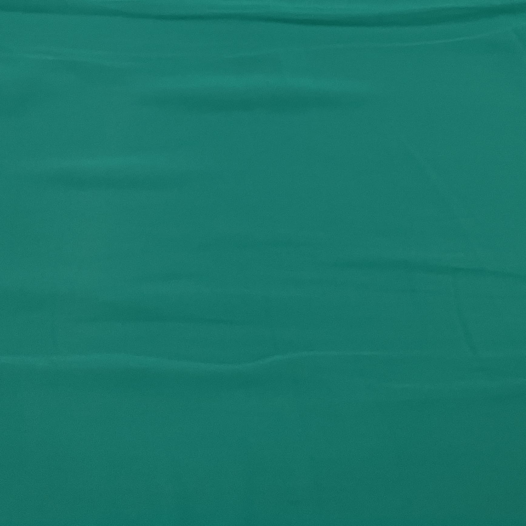 Classic Green Solid Georgette Fabric