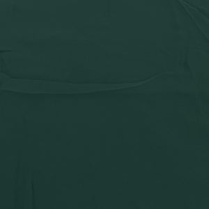 Classic Seaweed Green Solid Georgette Fabric