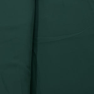 Classic Seaweed Green Solid Georgette Fabric