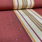 Premium Red and Yellow Stripes Acrylic Fabric