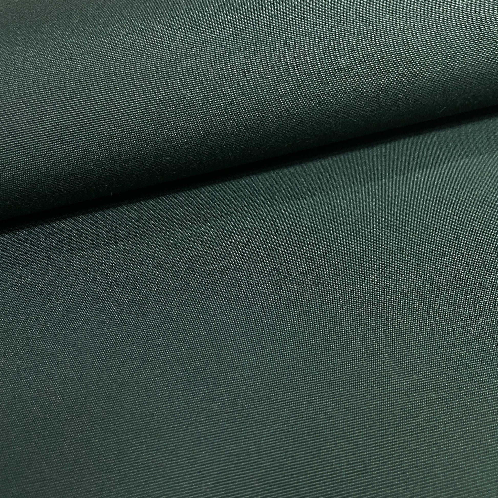 Premium Dark Green Solid Acrylic Fabric