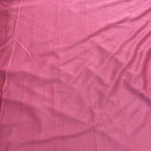 Strawberry Pink Solid Lycra Dyed Fabric