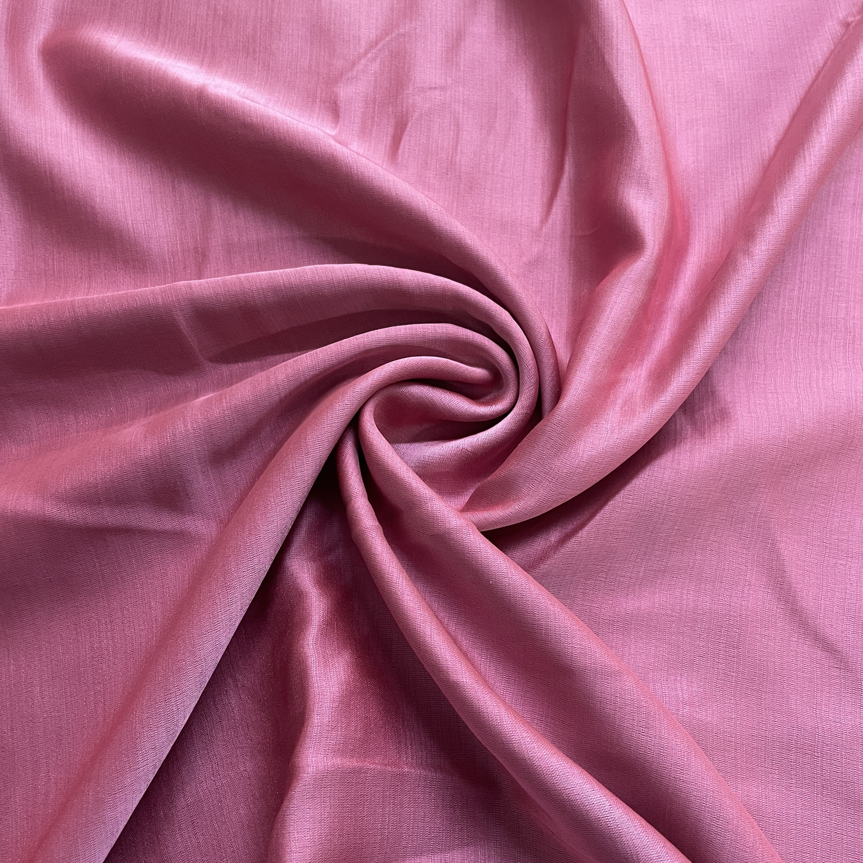 Classic Pink Solid Bemberg Silk