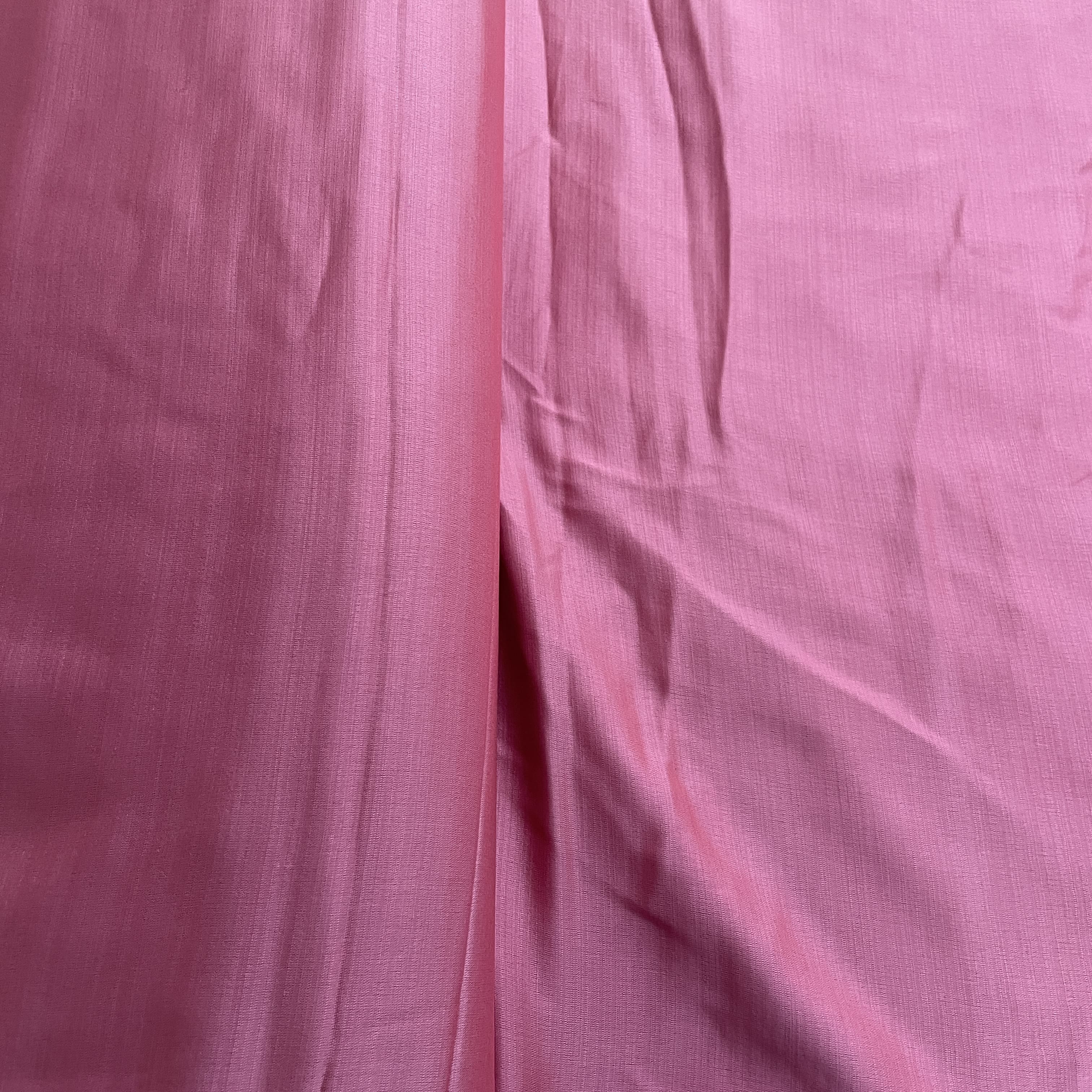 Classic Pink Solid Bemberg Silk