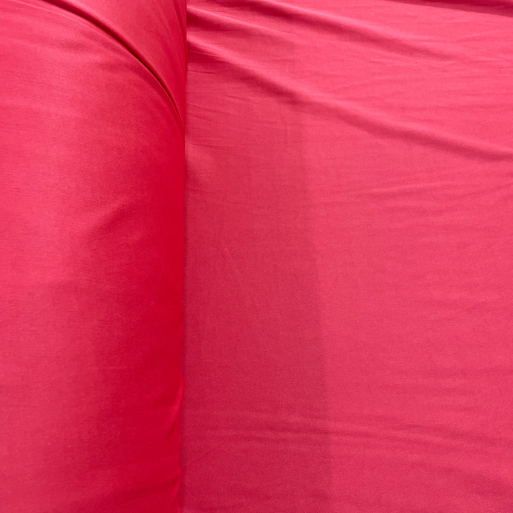 Dark Hot Pink Solid Lycra Dyed Fabric
