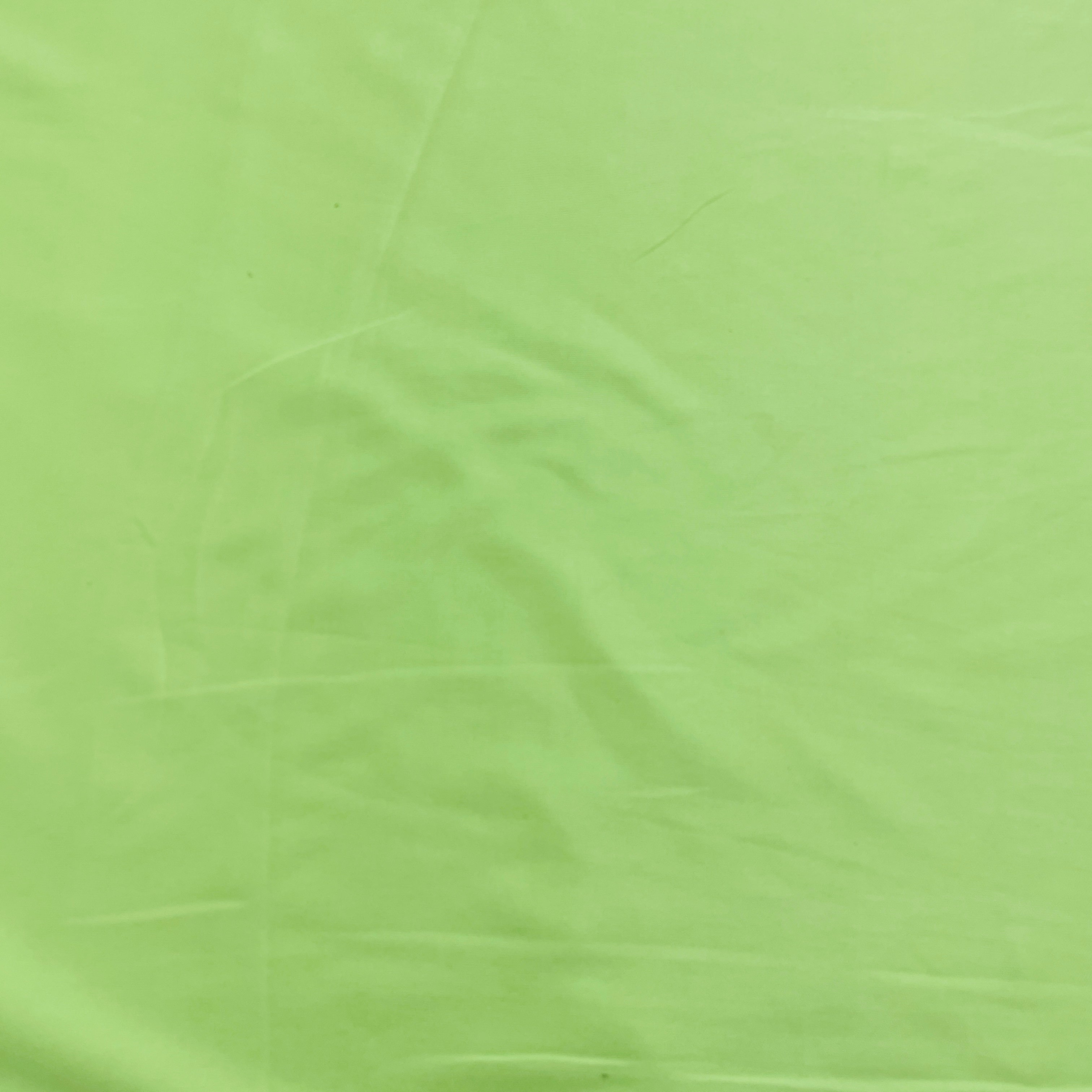 Chartreuse Green Solid Lycra Dyed Fabric