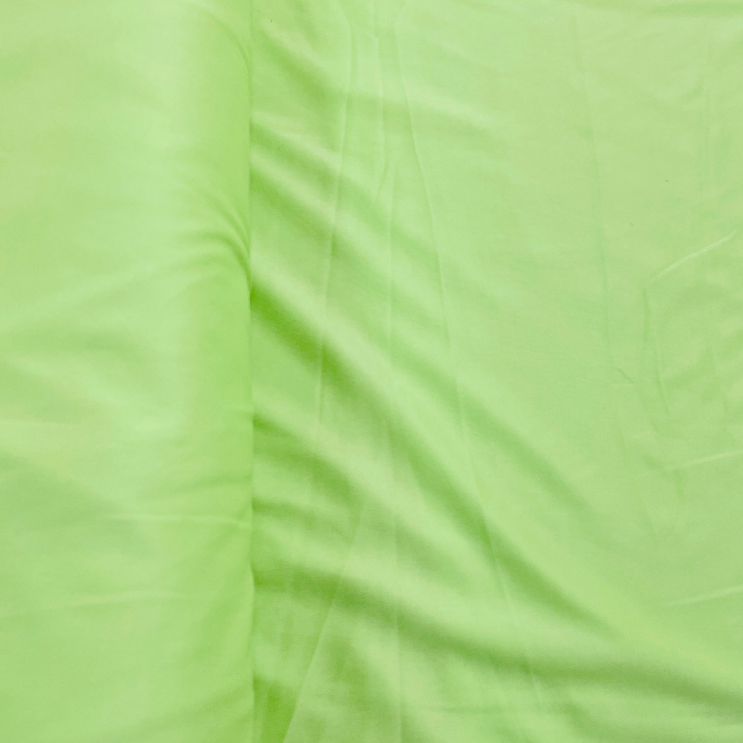 Chartreuse Green Solid Lycra Dyed Fabric