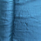 Classic Teal Blue Solid Bemberg Silk