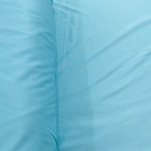 Aqua Blue Solid Lycra Dyed Fabric