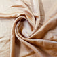 Classic Dusky Orange Solid Bemberg Silk