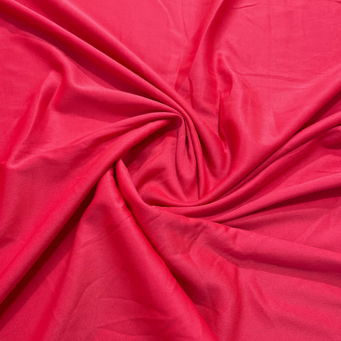 Hot Pink Solid Lycra Dyed Fabric