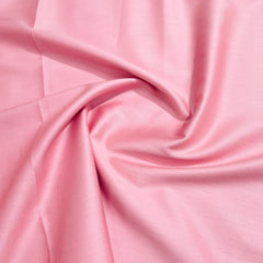 Bright Pink Solid Cotton Satin - TradeUNO