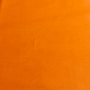 Salmon Pink Solid Cotton Satin - TradeUNO