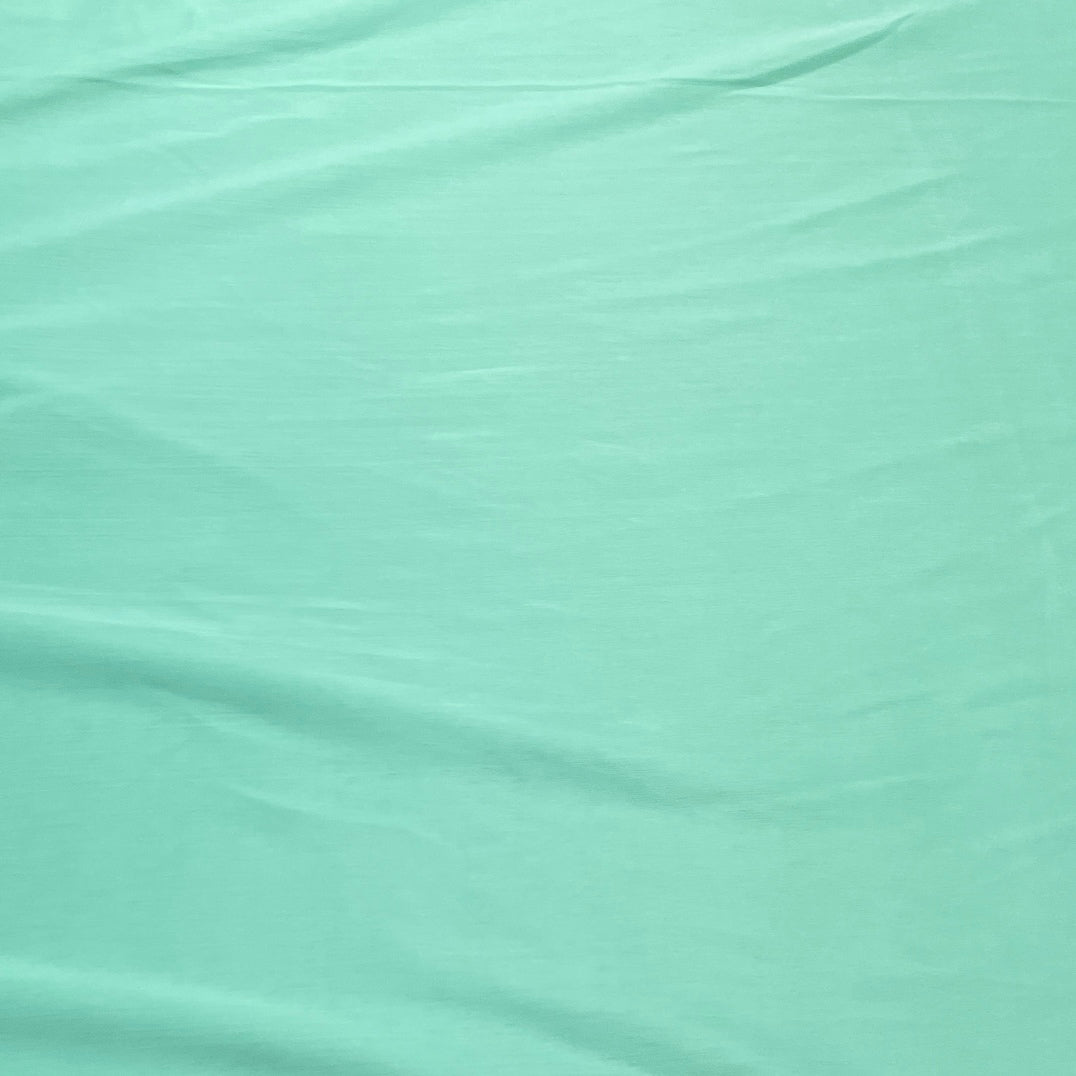 Light Mint Green Solid Lycra Dyed Fabric