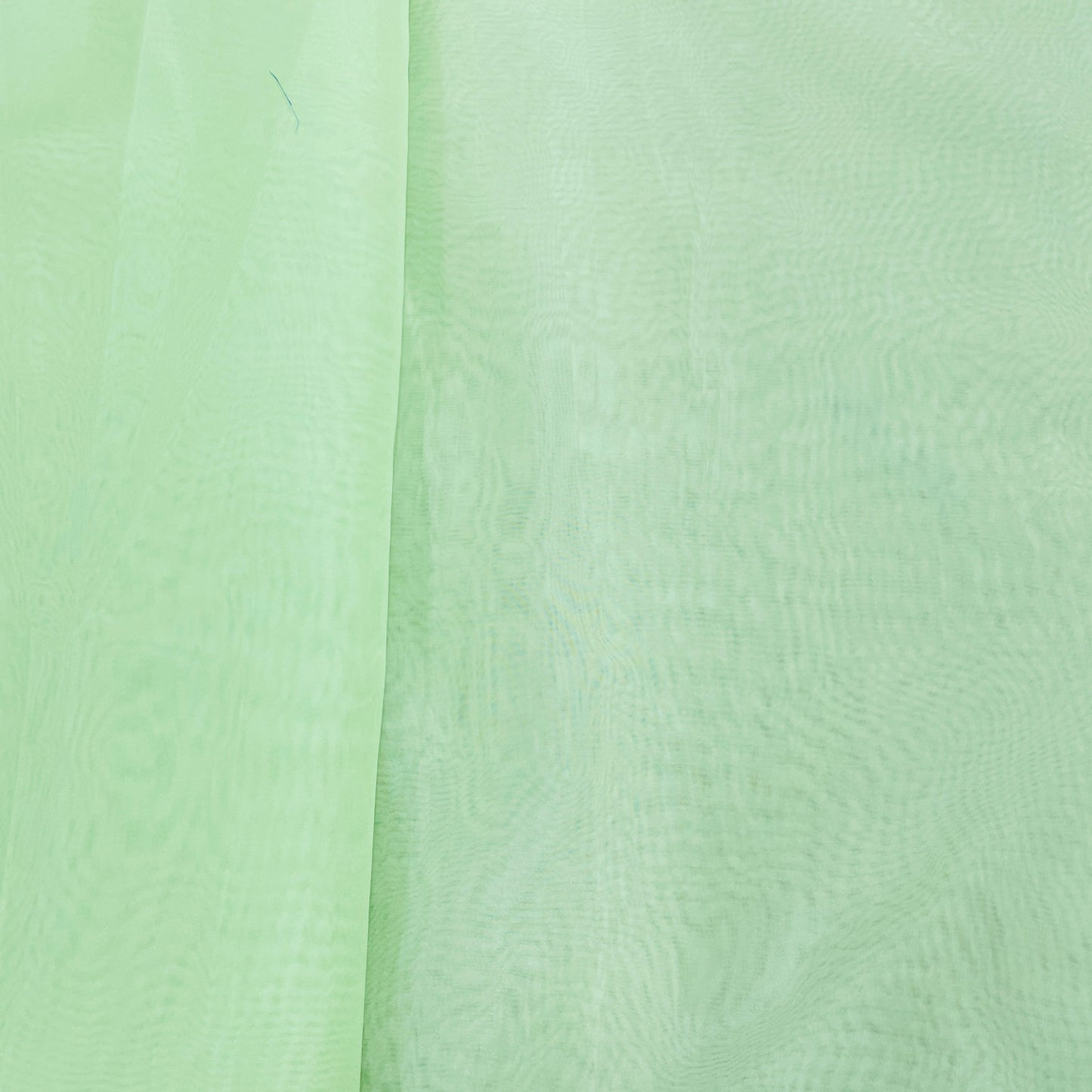 Exclusive Mint Green Solid Organza Fabric