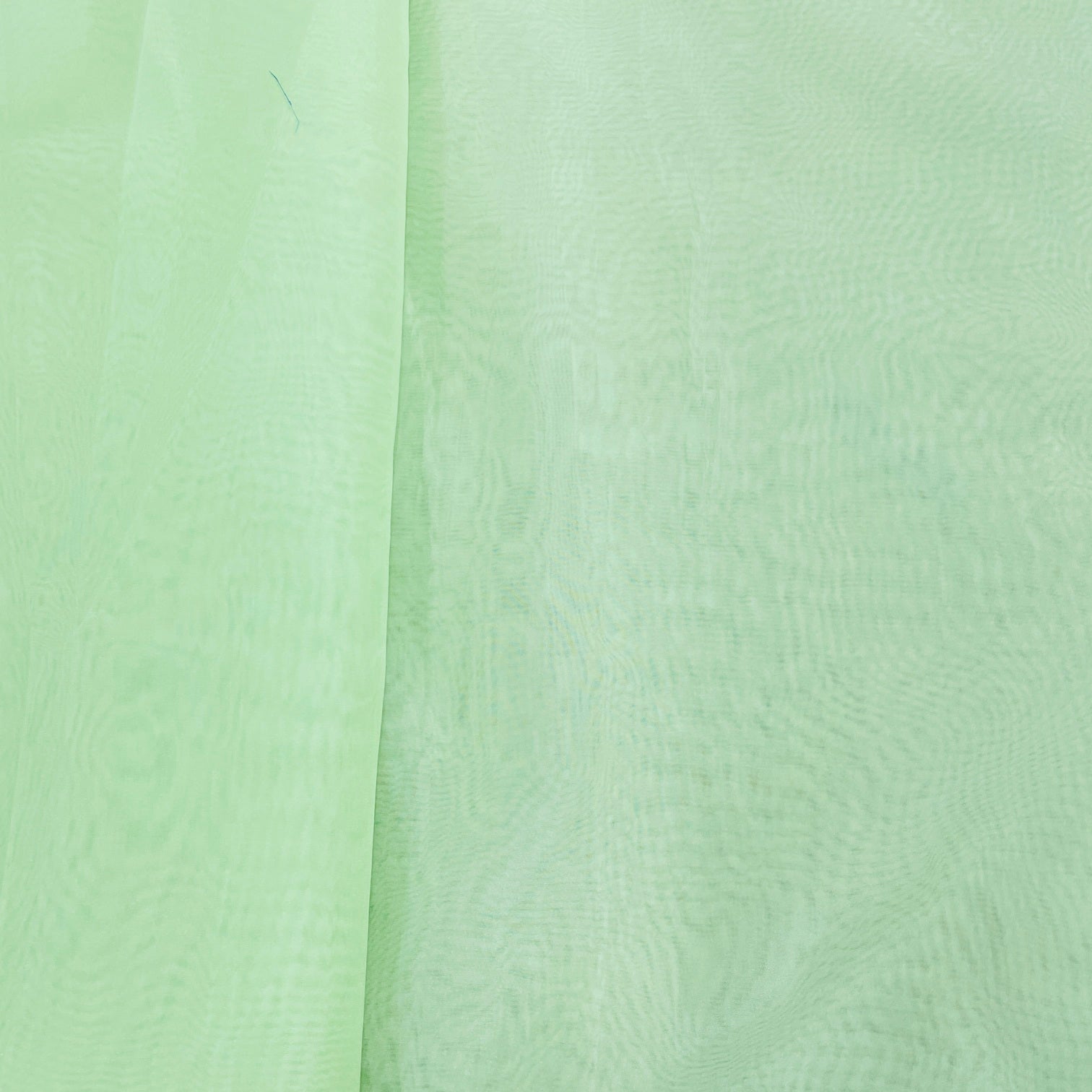 Exclusive Mint Green Solid Organza Fabric